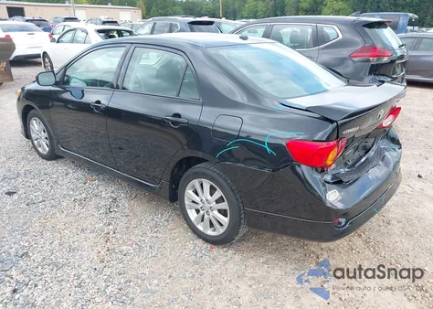 2009 Toyota Corolla S from USA, damaged, VIN 2T1BU40E19C038730